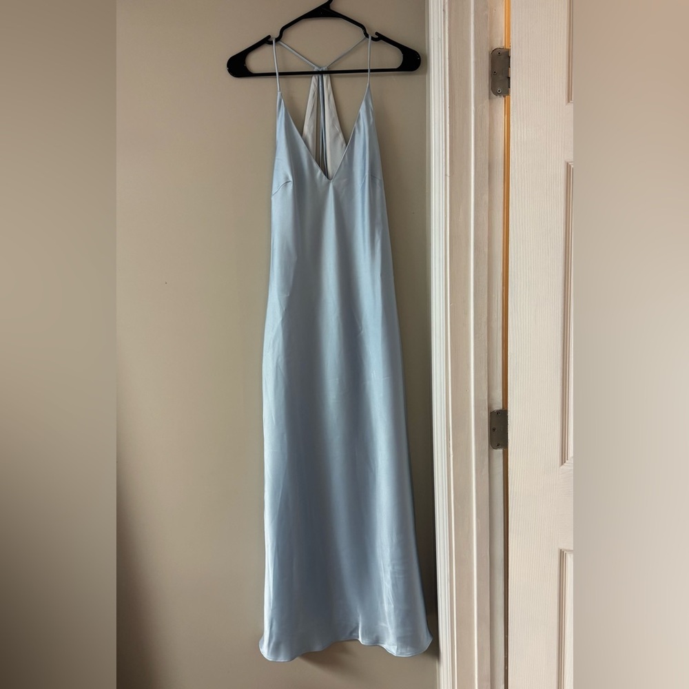 Zara Satin Maxi Dress